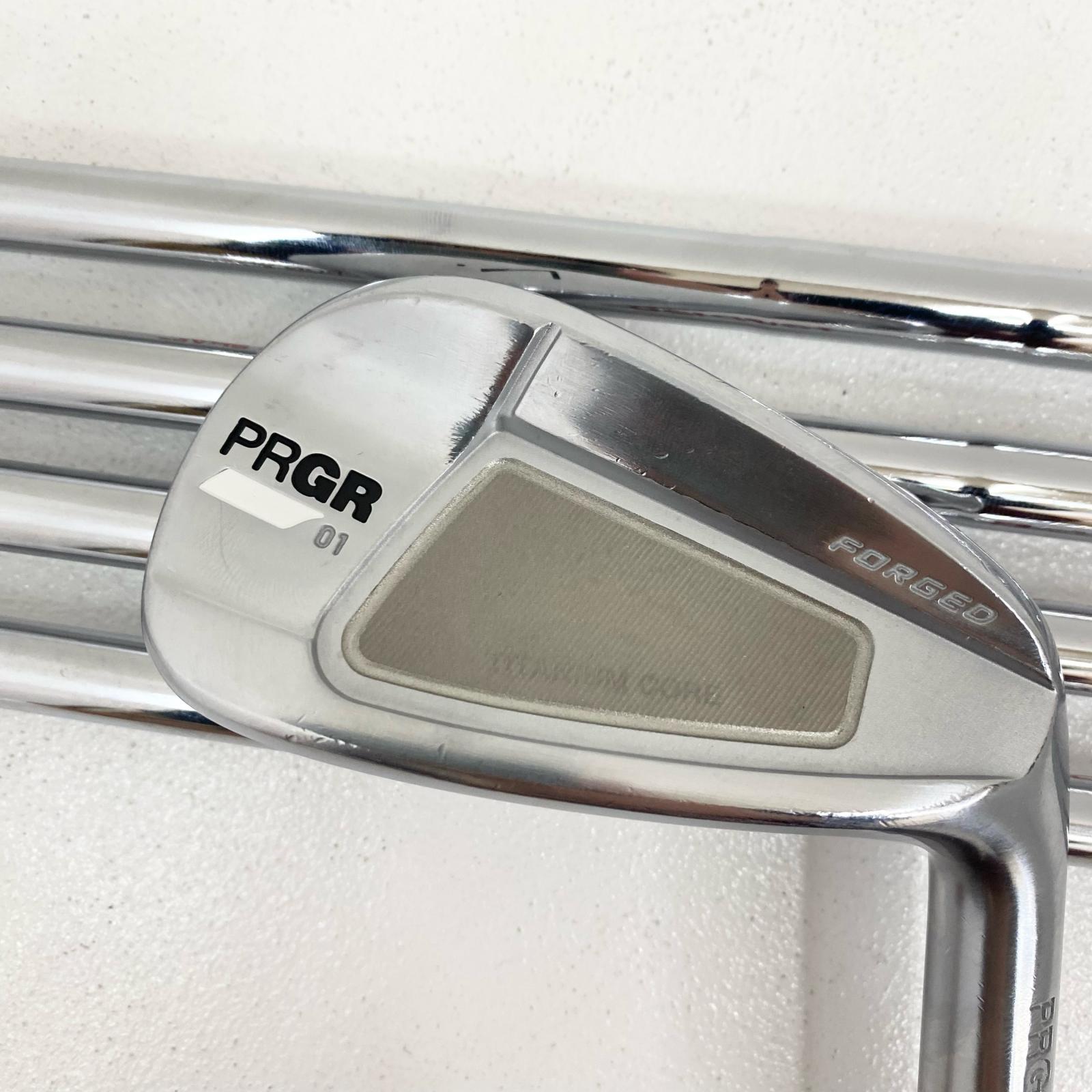 【中古】【ゴルフ装置】 PRGR | 労働者階級歯車 01 FORGED(2020) アイアン6本ｾｯﾄ 6~9.P NS.PRO MODUS3 TOUR120 フレックスX【加古川店】
