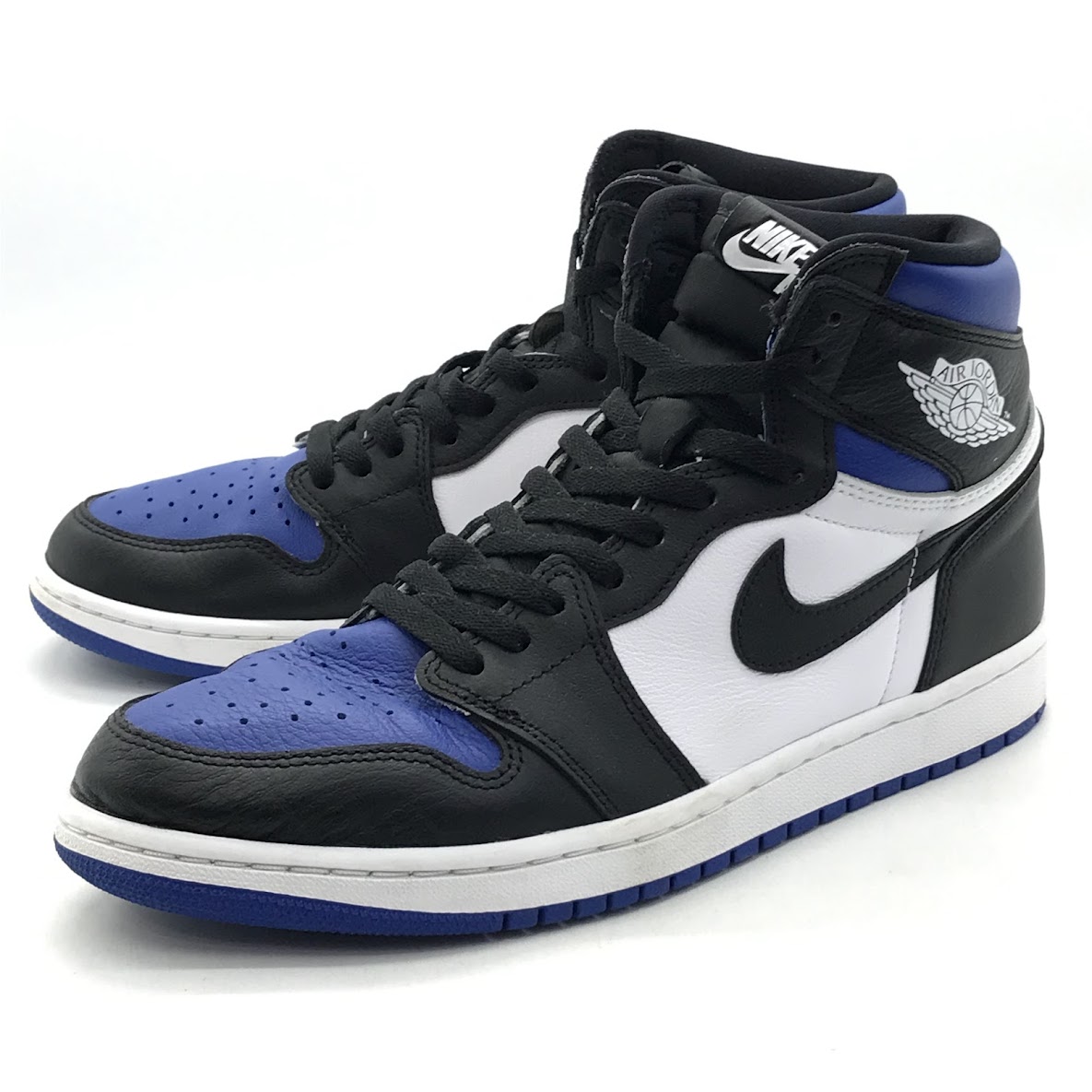 【中古】NIKE | ナイキ AIR JORDAN 1 RETRO HIGH OG \u0027ROYAL TOE\u0027 スニーカー 555088-041 青碧 28.5糎【倉吉店】