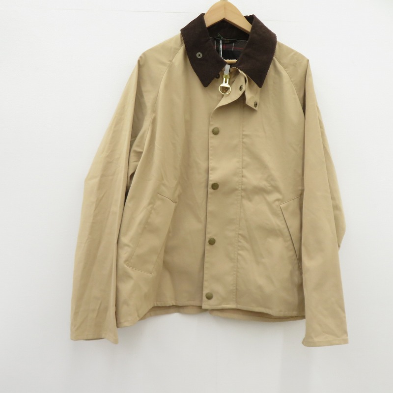 【中古】Barbour | バーブァー TRANSPORT/ピーチスキン ジャケット その他アウター 241MCAS133 ベージュ サイズ：40【瀬戸大橋店】｜お宝市番館 26,496円