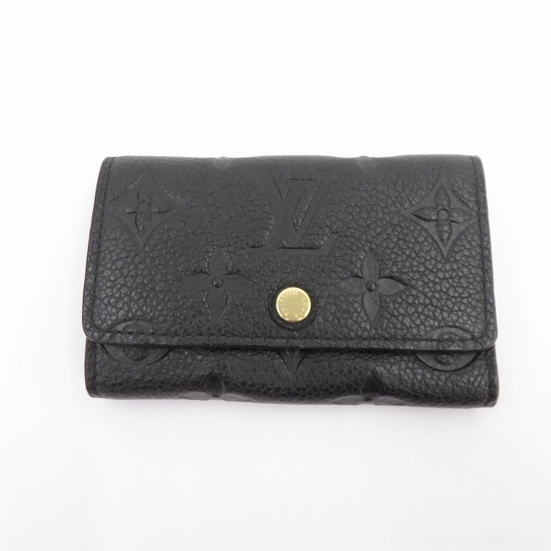 【中古】LOUIS VUITTON | ルイ・ヴィトン モノグラム アン工業プラント 足懸かり入れもの ミュルティクレ 6 足懸かり入れもの M64421 黒いこと【瀬戸大橋店】