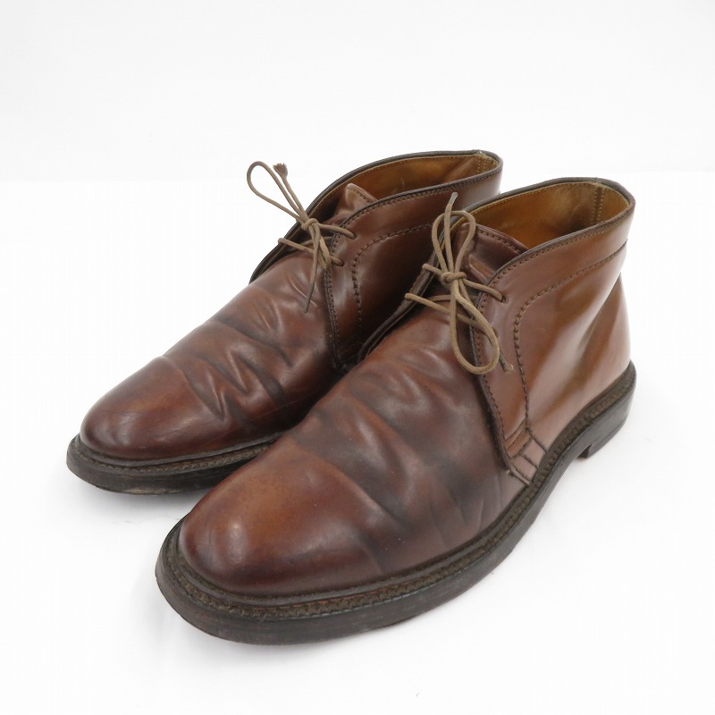 【中古】ALDEN | オールデン チャッカブーツ ブーツ 1313 赤銅色 大きさ：書きあらわす大きさ(US)【瀬戸大橋店】