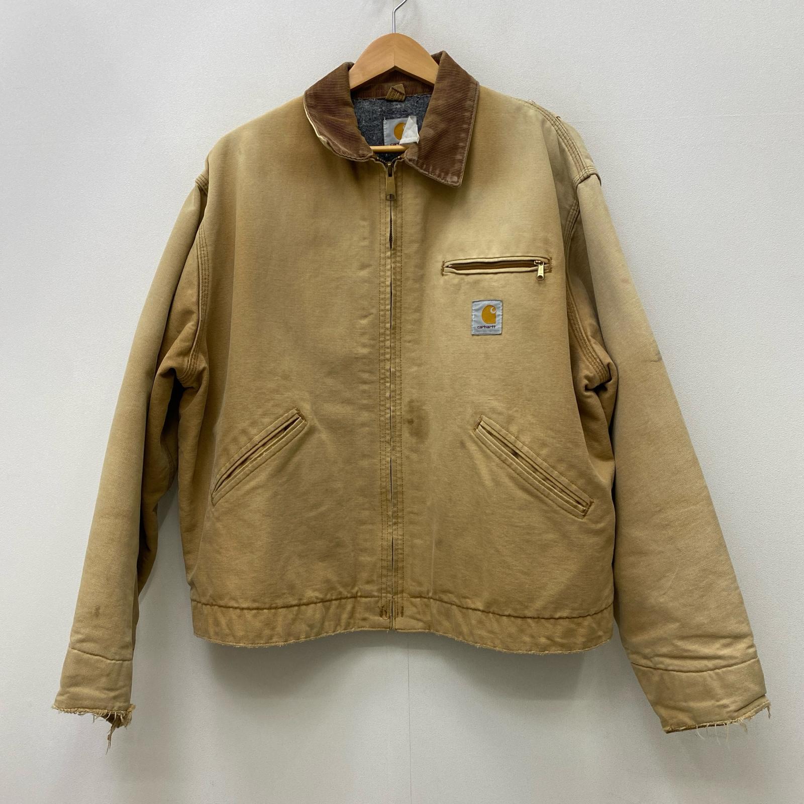 【中古】Carhartt | 鉄道車両ハート型 Detroit Jacket 余分の物アウター ベージュ 大きさ：42【加古川店】