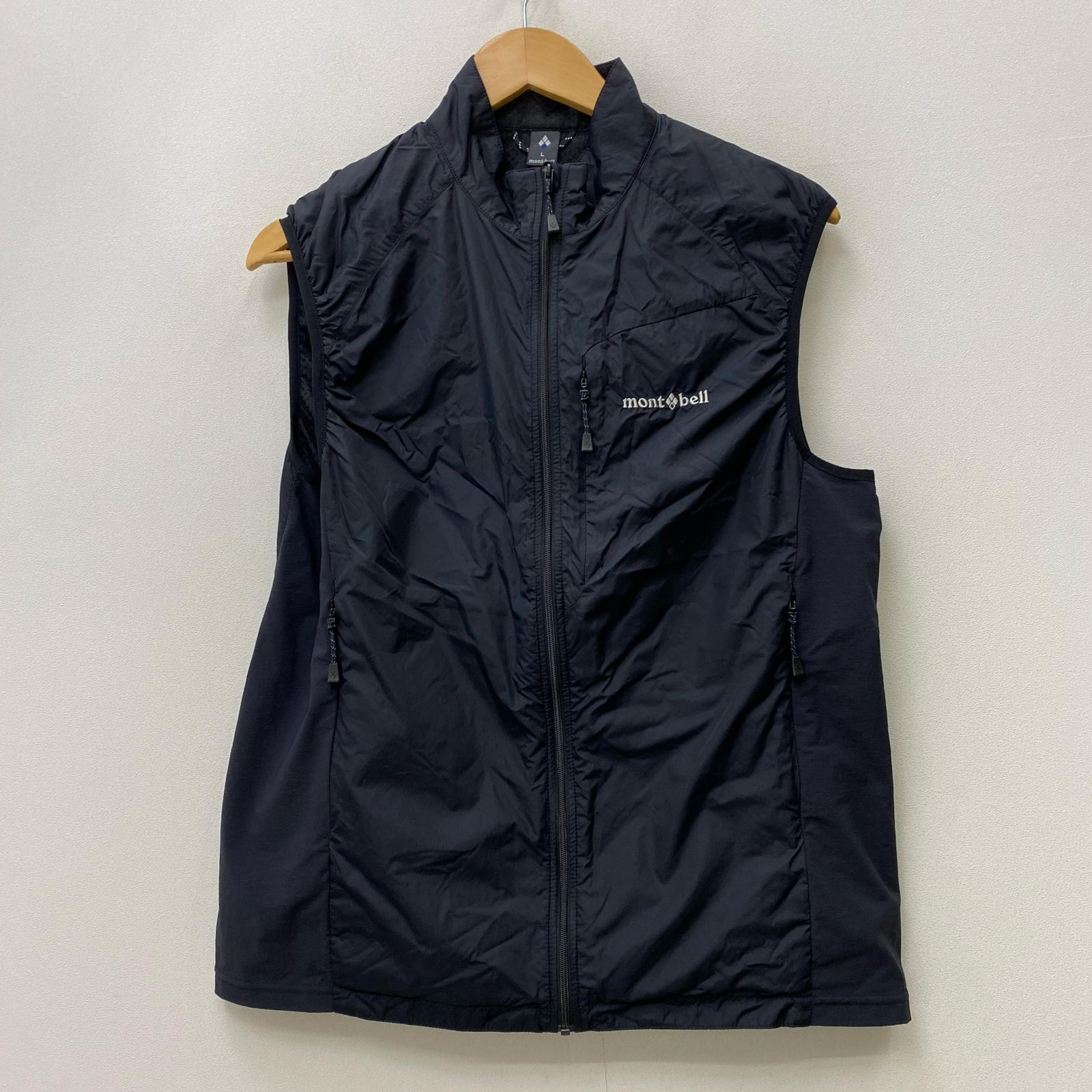【中古】mont-bell | モンベル Light Shell Vest ベスト 1106559 ブラック サイズ:L【加古川店】|お宝市番館
