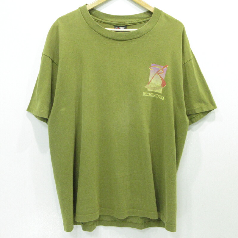【中古】OLD | 年寄りの 半袖Ｔシャツ カーキ 大きさ：XL【三重中央局】