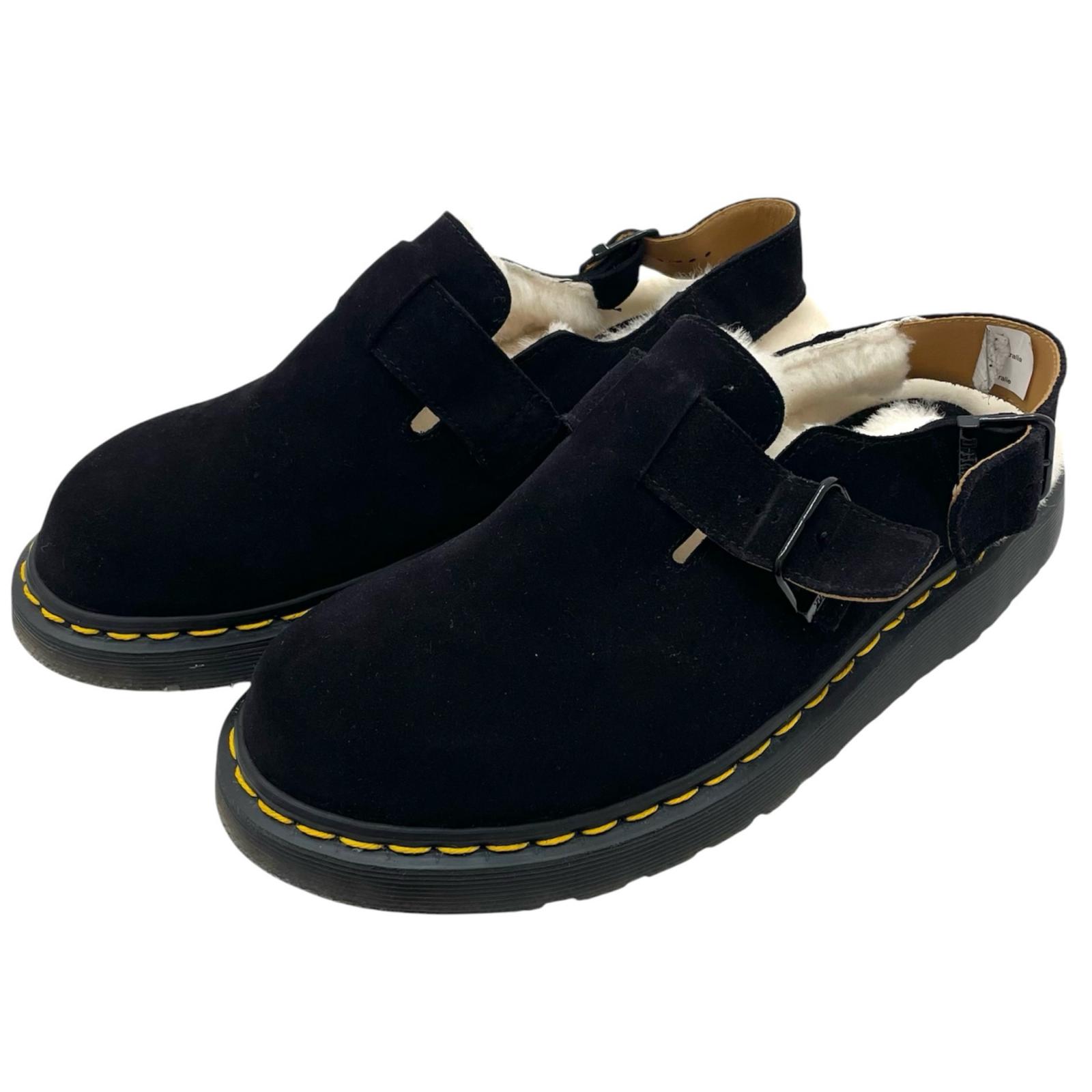 【中古】Dr.Martens | ドクターマーチン シアリングミュール　サンダル ブラック【尾張小牧店】｜お宝市番館