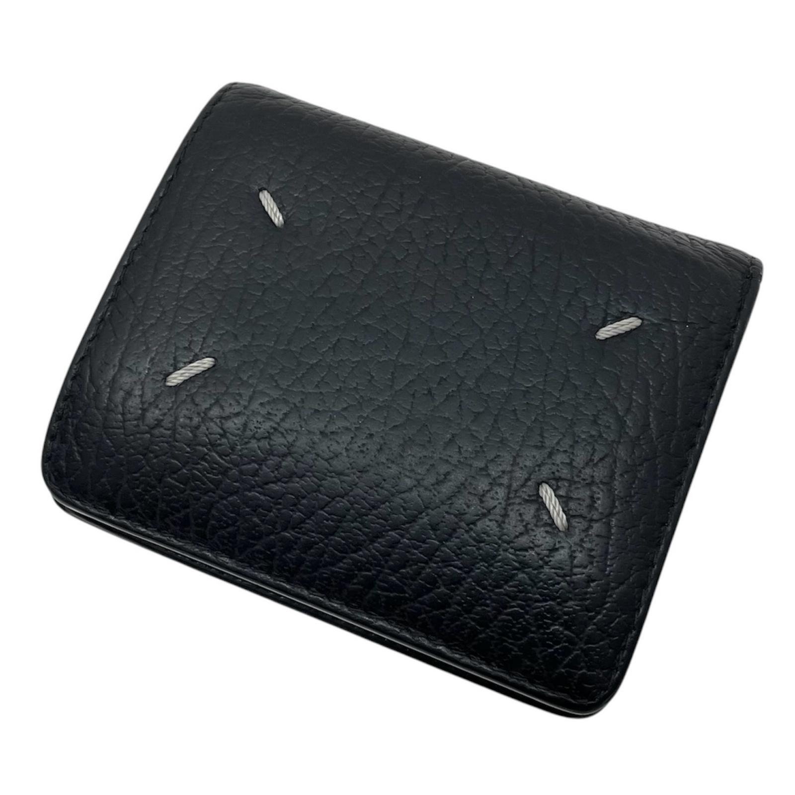 【中古】Maison Margiela | メゾンマルジェラ 二つ折り金入れ S56UI0140 黒いこと【尾張小牧店】