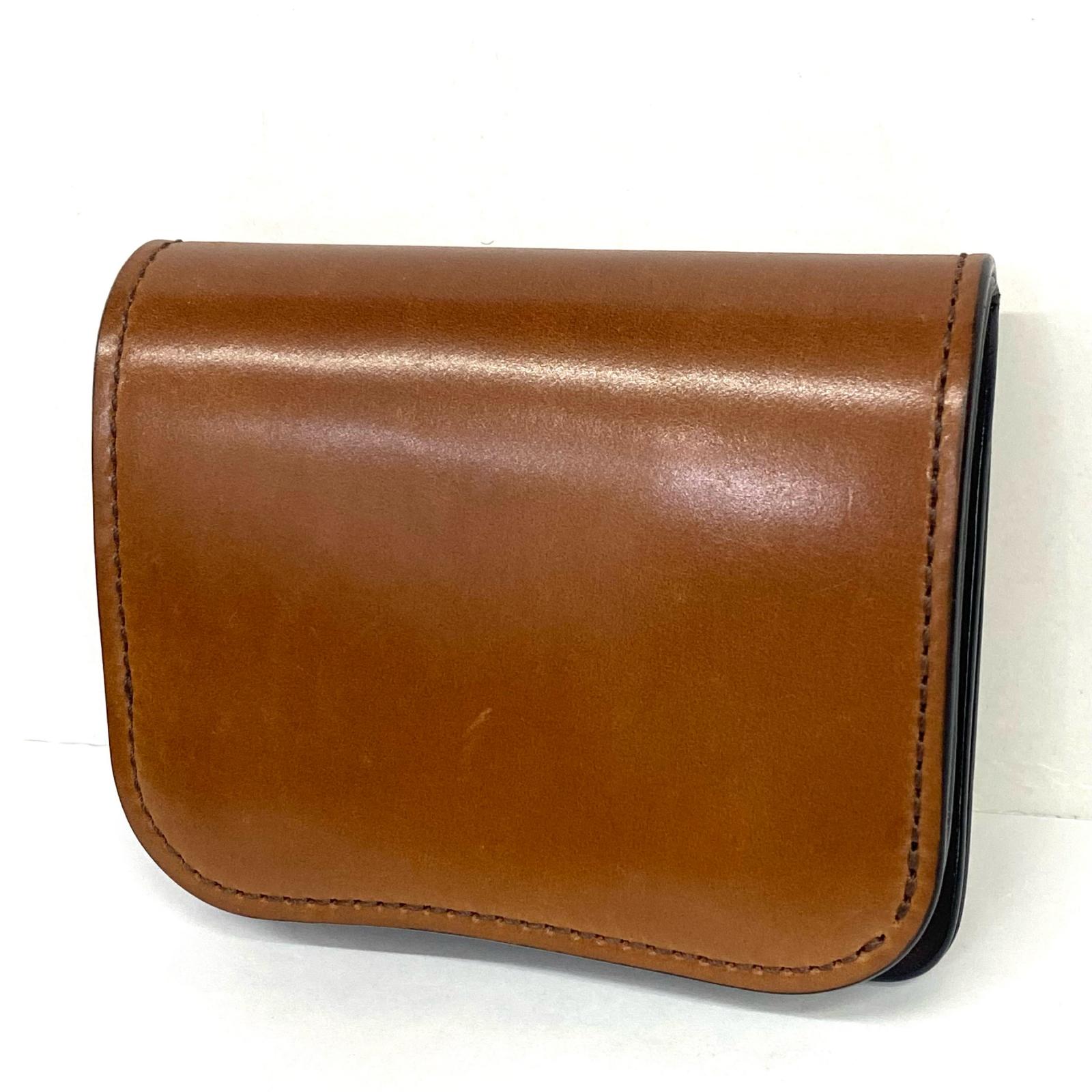 【中古】WILDSWANS | ワイルドスワンズ 御召しもの住み家別注 二つ折り紙入れ SP-PALM V2 駱駝【加古川店】