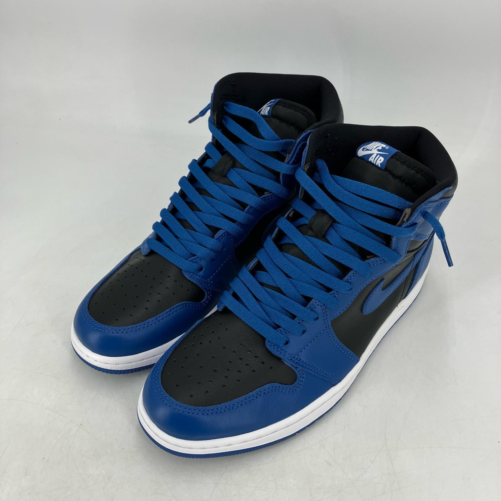 【中古】NIKE AIR JORDAN | ナイキ 大気圏 ジョーダン Air Jordan 1 Retro High OG スニーカー 555088-404 青色 28.5糎【イオン広店】