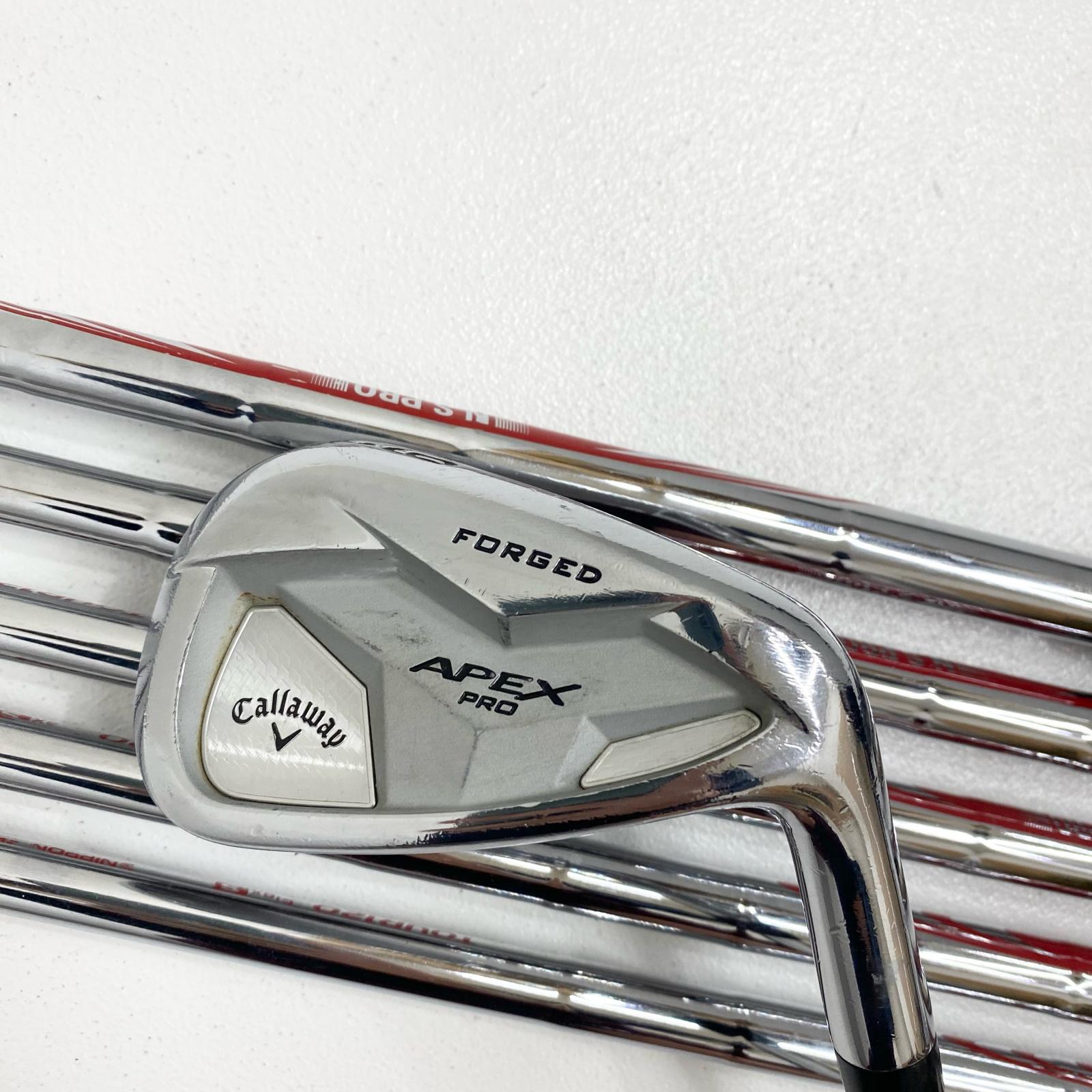 【中古】【ゴルフ装置】 Callaway | キャロウェイ APEX PRO(2019) 6本ｾｯﾄ 5~9.P NS.PRO MODUS3 TOUR120 フレックスS 【加古川店】