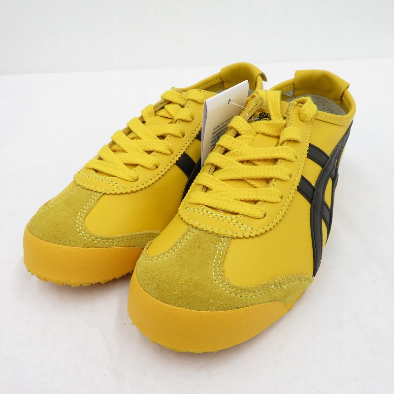 【中古】ONITSUKA TIGER | オニツカタイガー MEXICO 66 スニーカー 1183c102 黄色 22.5糎【瀬戸大橋店】