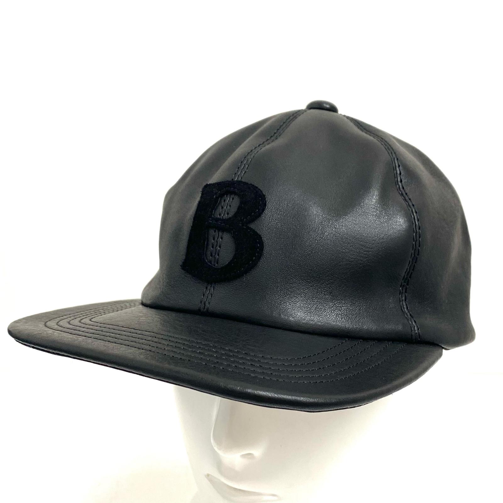 【中古】 LOGO B.B. CAP キャップ ブラック サイズ：38【加古川店】｜お宝市番館