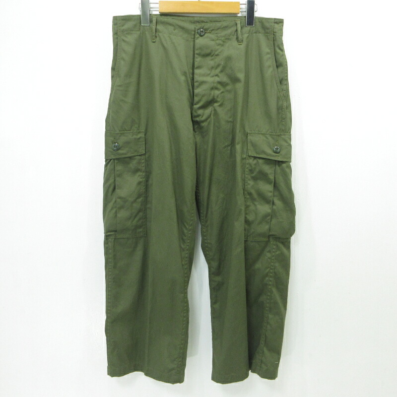 【中古】Buzz Rickson's | バズリクソンズ US ARMY Jungle カーゴパンツ カーキ サイズ:L【三重本店】|お宝市番館