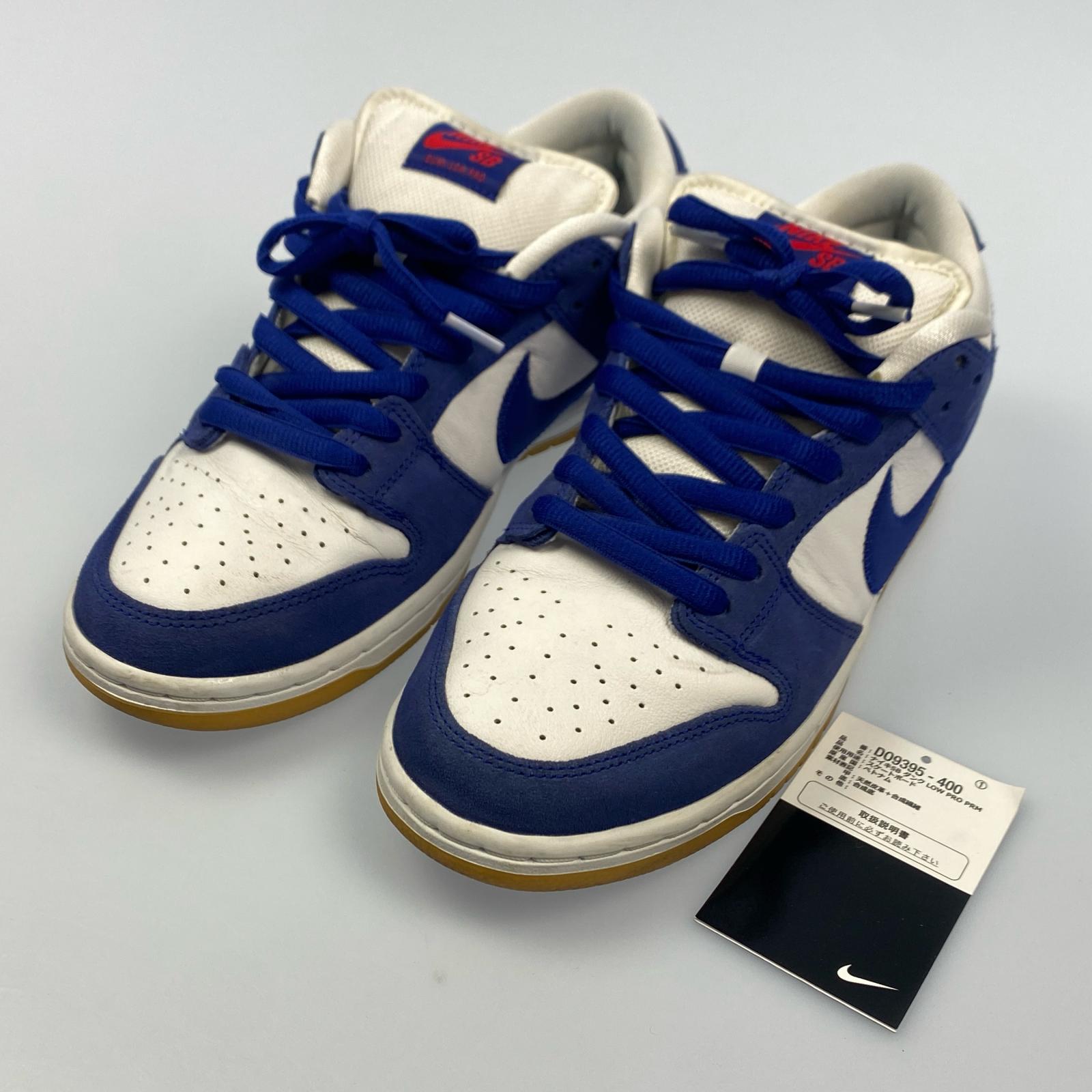 【中古】NIKE | ナイキ SB DUNK LOW LOS ANGELES DODGERS スニーカー DO9395-400 2022S/S 26.5珊 青碧【姫路東店】