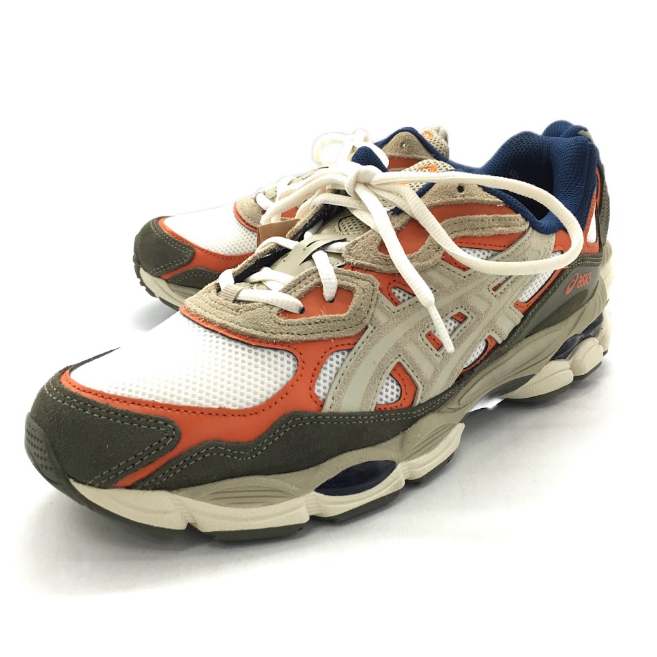 【中古】asics | アシックス GEL-NYC 先だつもの エヌワイシー スニーカー 1203A383 ベージュ 29珊【倉吉店】