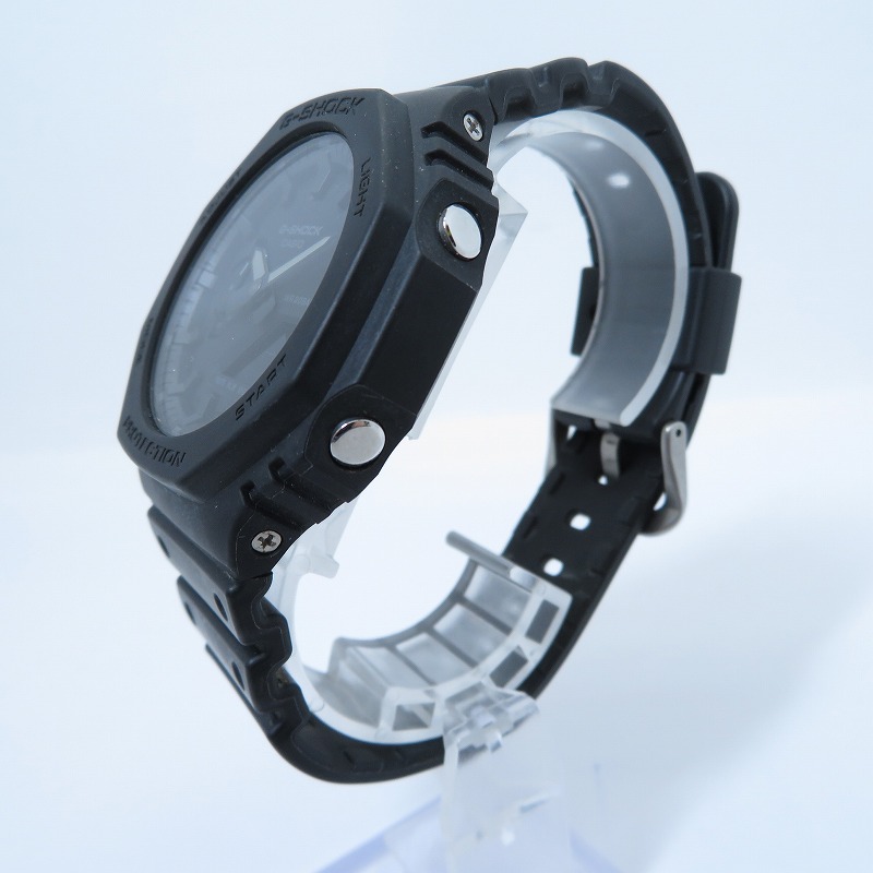 【中古】G-SHOCK | ジーショック アナデジクォーツ ウオッチ GA-2100-1A1JF 黒いこと【瀬戸大橋店】
