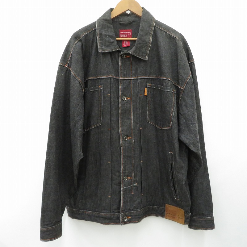 【中古】VINTAGE御召しもの | ヴィンテージイリョウ 19107 ジーンズ platinum fubu 青碧 大いさ：XXL【瀬戸大橋店】