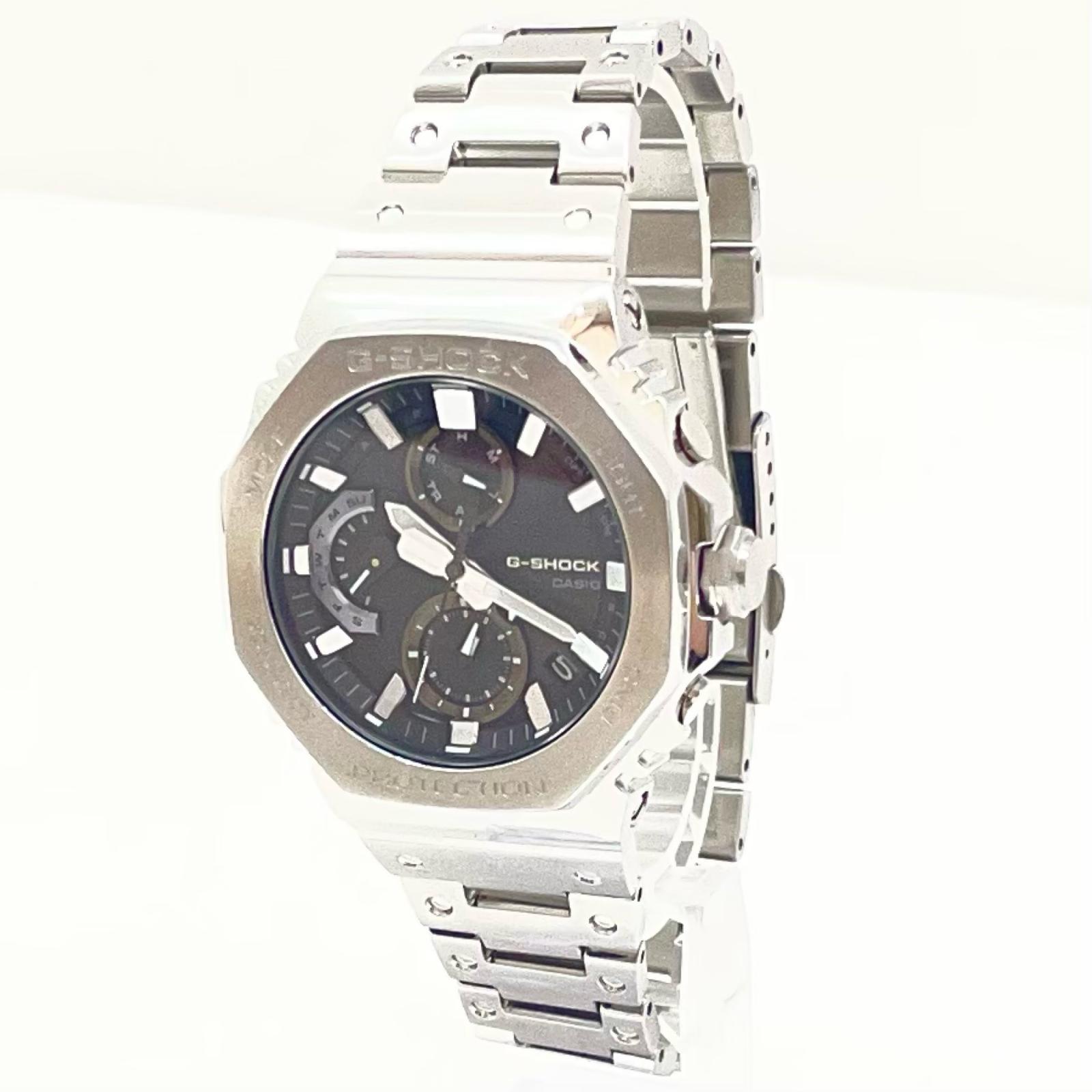 【中古】G-SHOCK | ジーショック ウオッチ しろがね色 箱、説 GMC-B2100D-1AJF FULL METAL【尾張小牧店】