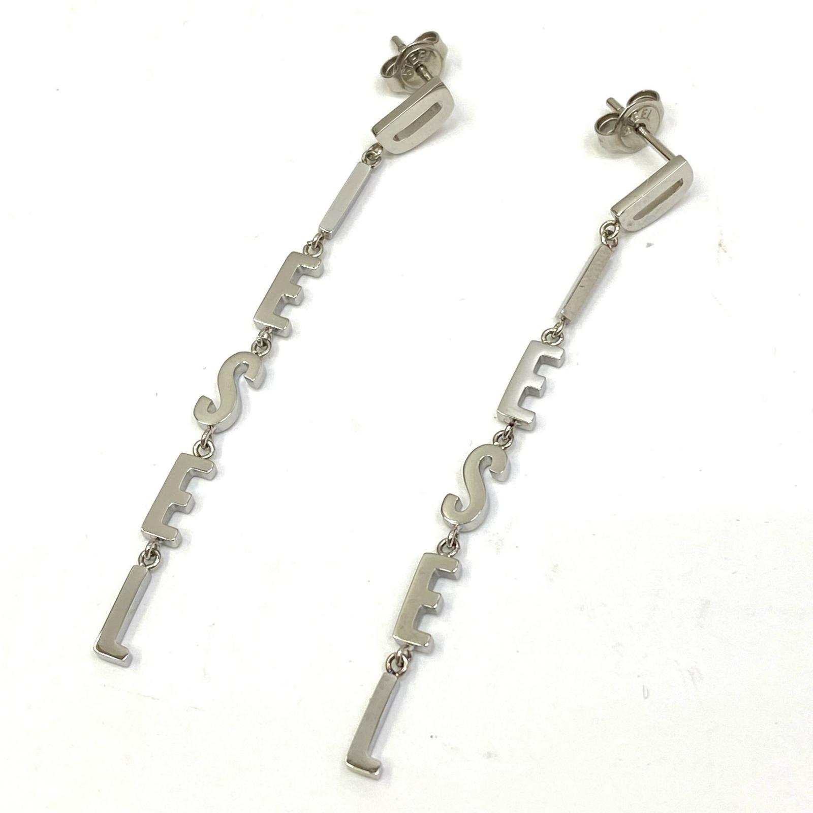 【中古】DIESEL | ディーゼル ピアス DX1488 しろがね色【加古川店】