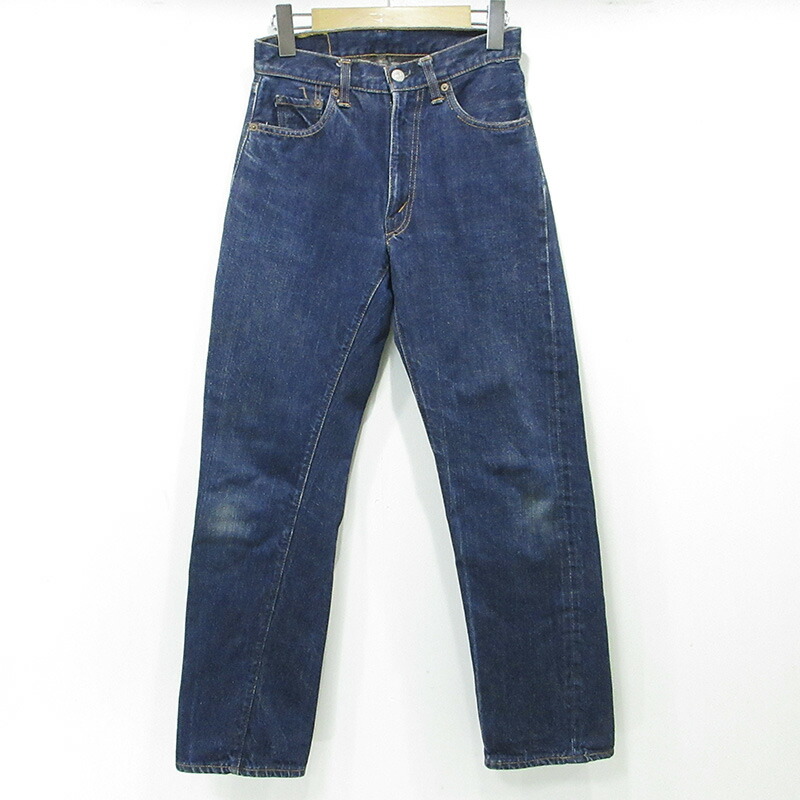【中古】Levi\u0027s | リーヴァイズジーンズ ジップフライデニムパンツ 60～70\u0027s 42TALONジップ 502-0117 米国海軍 インディゴ 大きさ：28【三重中央局】
