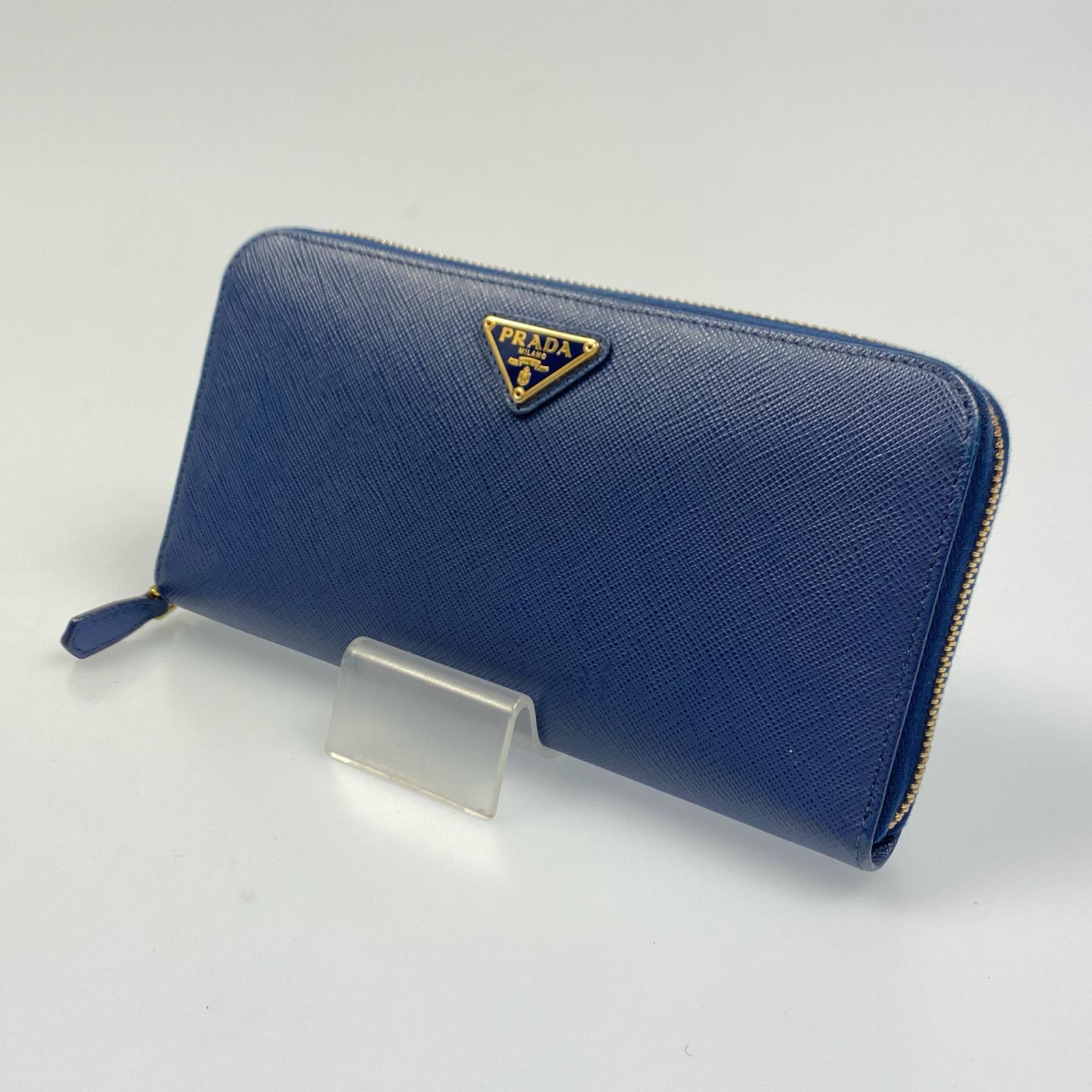 【中古】PRADA | プラダ 長金入れ 1ML506 ラウンドチャック長金入れ【姫路東店】
