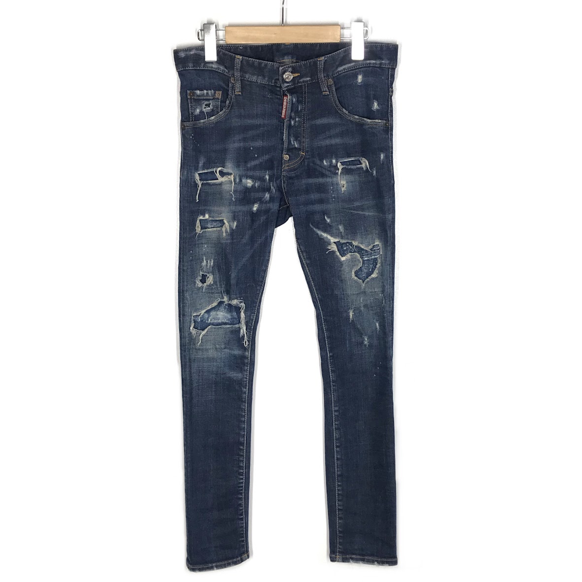 【中古】DSQUARED2 | ディースクエアード Skater JEAN 不都合ジーンズ ジーンズズボン下 S71LB0756 青碧 大きさ：44【倉吉店】