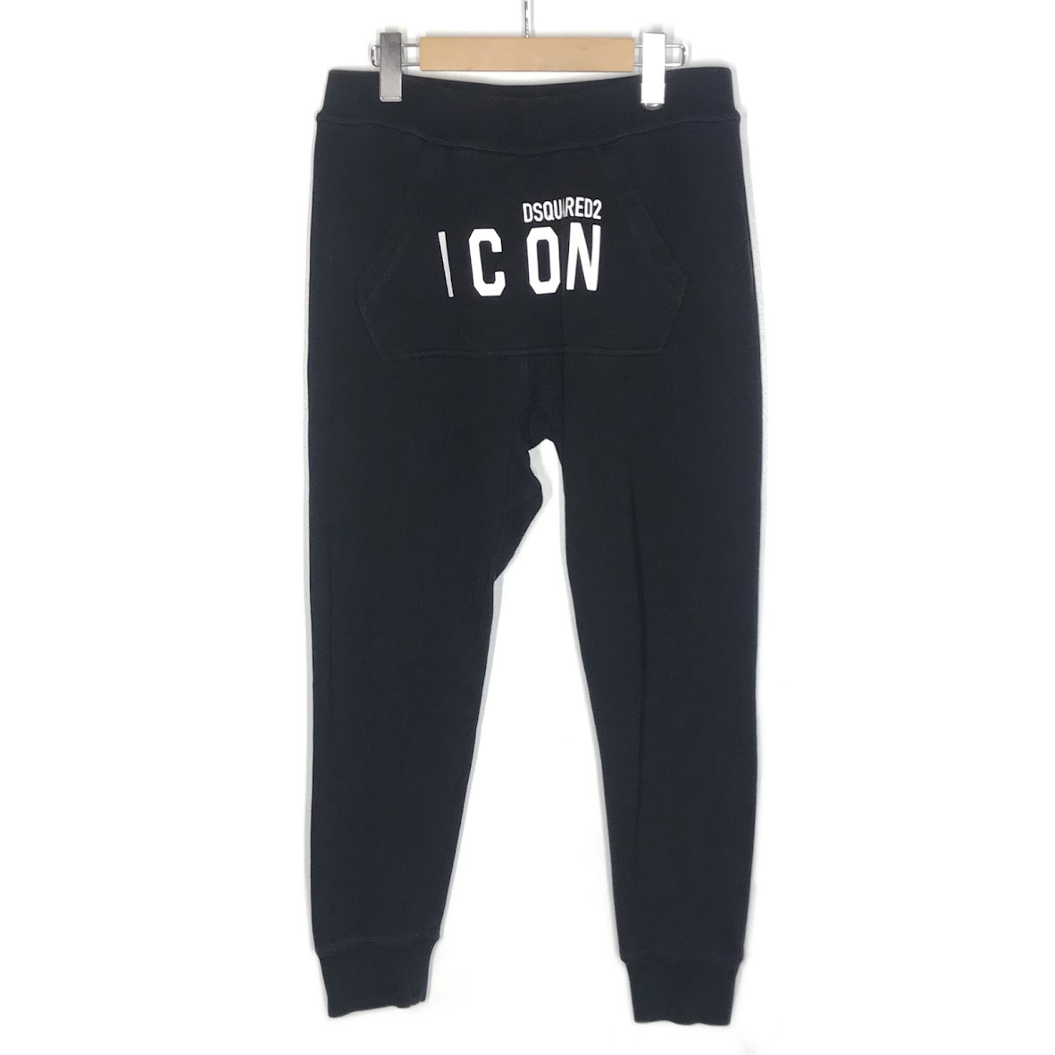 【中古】DSQUARED2 | ディースクエアード ICON SWEAT PANTS スウェットパンツ ズボン下 S79KA000 黒いこと 大きさ：S【倉吉店】