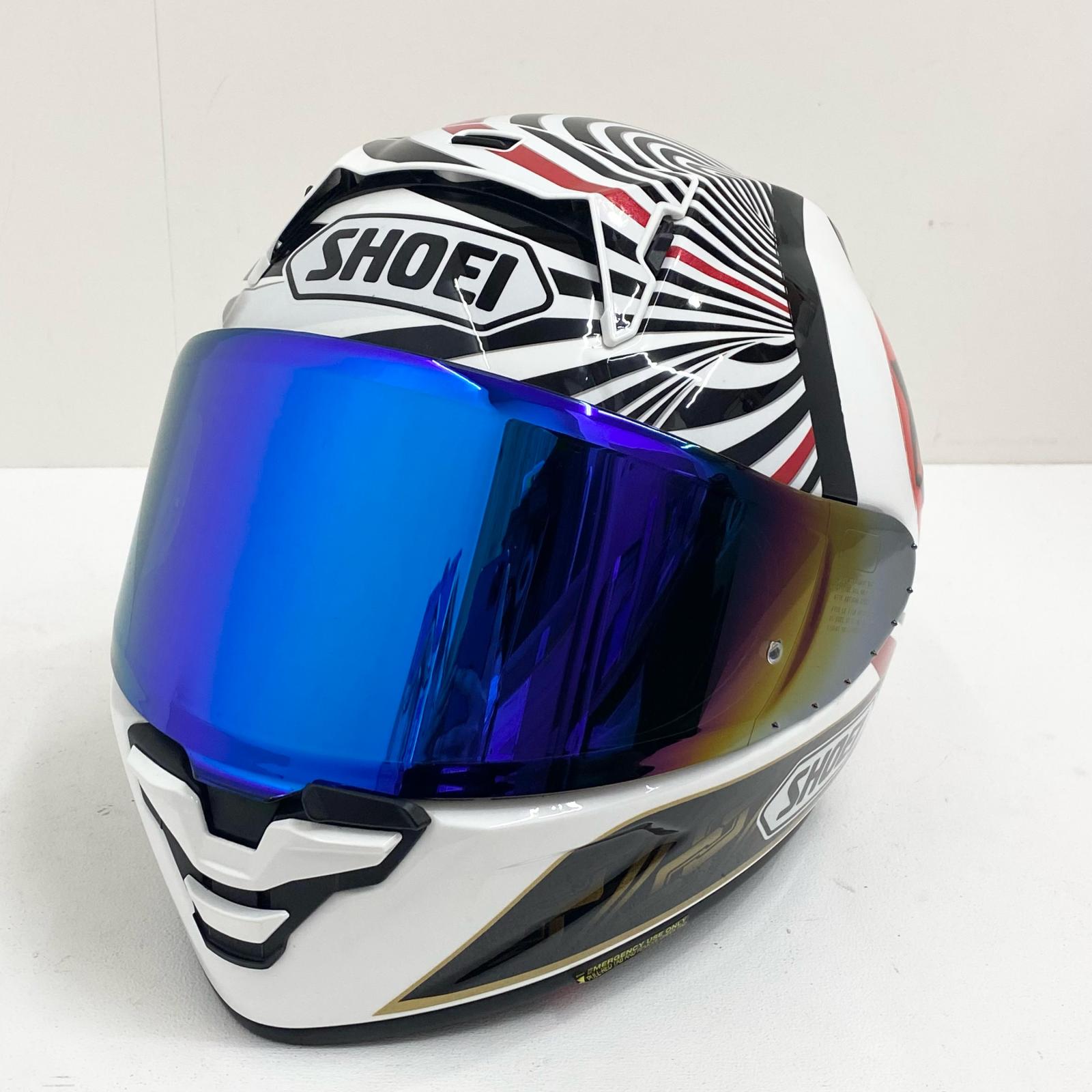 【中古品】 中古 SOHIE ショウエイ X-Fifteen MARQUEZ MOTEGI 4 XLサイズ 箱・替えシールド付 マルク・マルケス選手日本GP仕様グラフィックモデル マルケス・モテギ4 【加古川店】｜お宝市番館