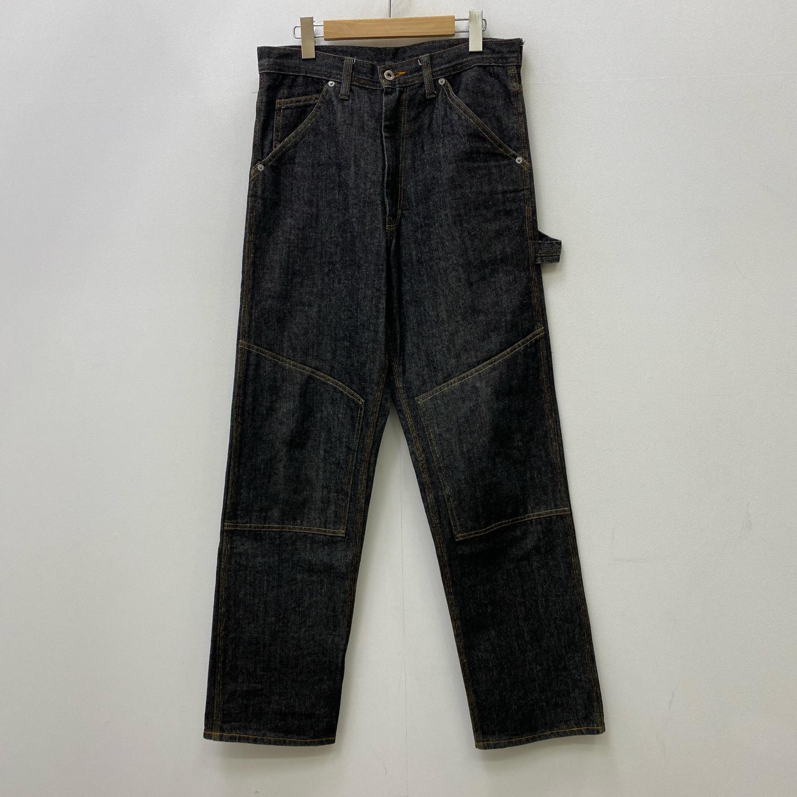 【中古】POST O\u0027ALLS | ポストオーバーオールズ ダブルニー ジーンズズボン下 インディゴ 大きさ：M【加古川店】