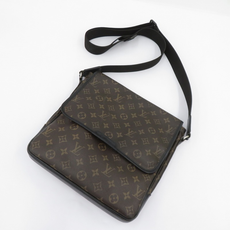 【中古】LOUIS VUITTON | ルイ・ヴィトン モノグラム マカサー 二階建てバス MM ショルダーバッグ M56715 赤銅色【瀬戸大橋店】