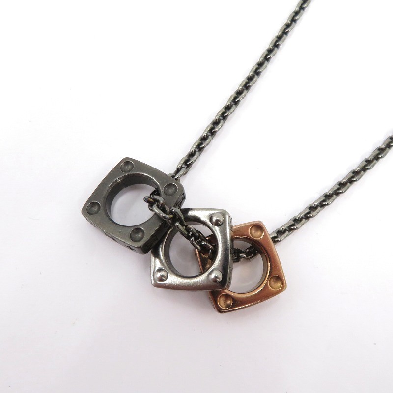 【中古】LOUIS VUITTON | ルイ・ヴィトン 塗板・首飾り 首飾り M01191 黒いこと【瀬戸大橋店】