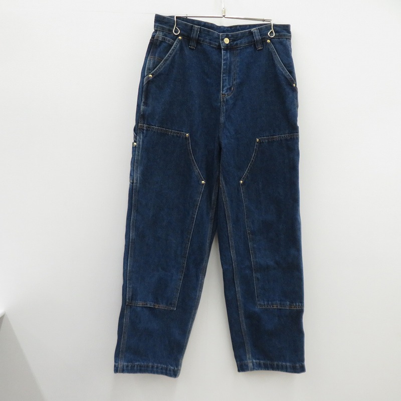 【中古】Carhartt WIP | カーハートダブリューアイピー nash dk pant ペインターパンツ ジーンズズボン下 青碧 大きさ：M【瀬戸大橋店】