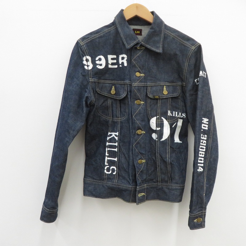 【中古】Lee | ロバート・エドワード・リー ×SWAGGER/12TH/101J 上衣 ジーンズ 米国海軍 大きさ：L【瀬戸大橋店】