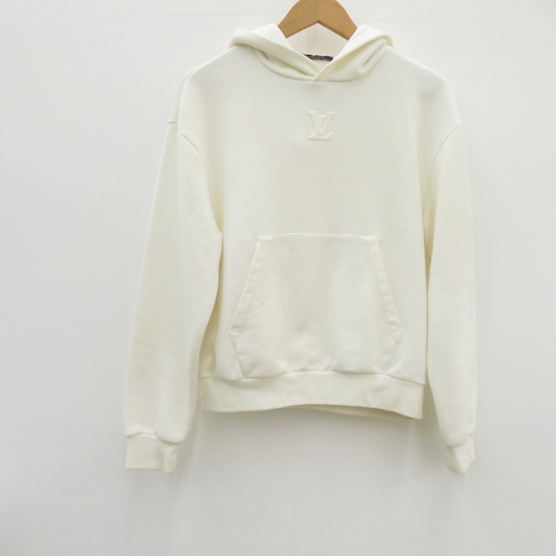 【中古】LOUIS VUITTON | ルイ・ヴィトン パーカー RM252 ZA8 HTY41W 白いこと 大きさ：XS【瀬戸大橋店】