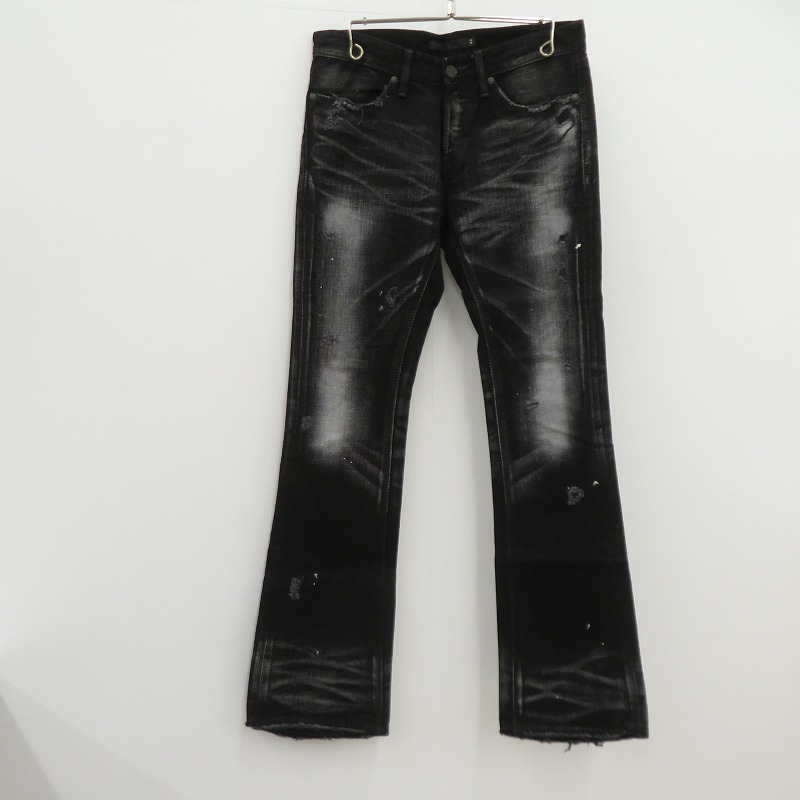 【中古】FUGA | フーガ ジーンズズボン下 FG10-C 35-1 黒いこと 大きさ：42【瀬戸大橋店】