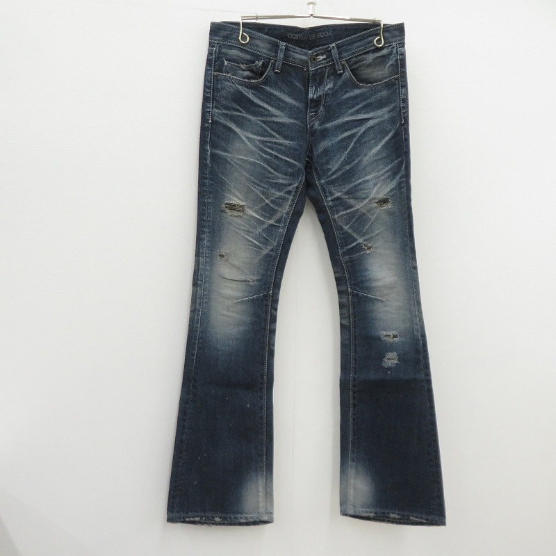 【中古】FUGA | フーガ 不都合 ジーンズズボン下 GDF11-C03 インディゴ 大きさ：42【瀬戸大橋店】