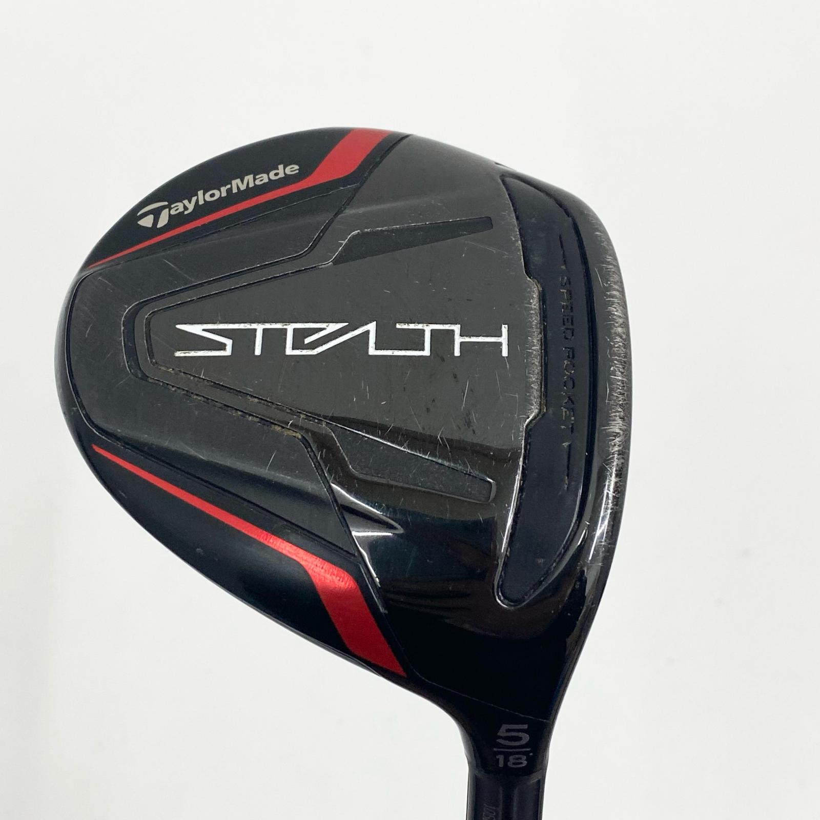 【中古】仕立て屋お手伝いさん Taylormade STEALTH(2022) 5W 18° TENSEI RED TM50 約42in フレックスSR  フェアウェイウッド【加古川店】