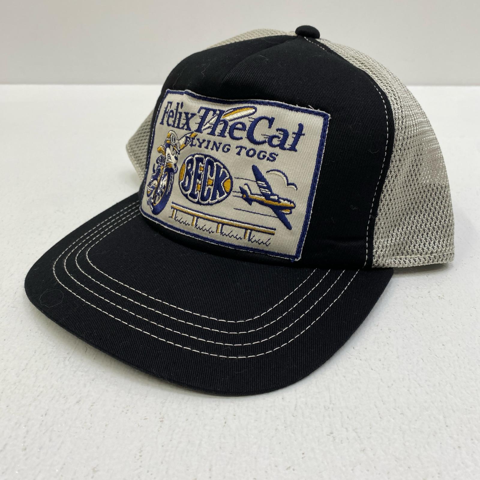 【中古】TOYS McCOY | トイズマッコイ MESH CAP FELIX THE CAT \u0027BECK\u0027 旗がしら tma2529 黒いこと【加古川店】