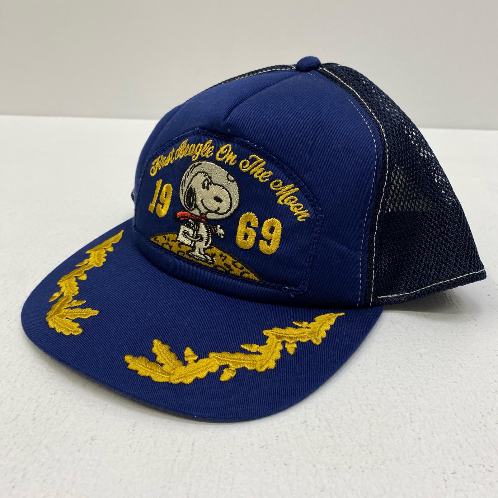 【中古】TOYS McCOY | トイズマッコイ snoopy mesh cap first beagle on the moon 旗がしら tma2403 青碧【加古川店】