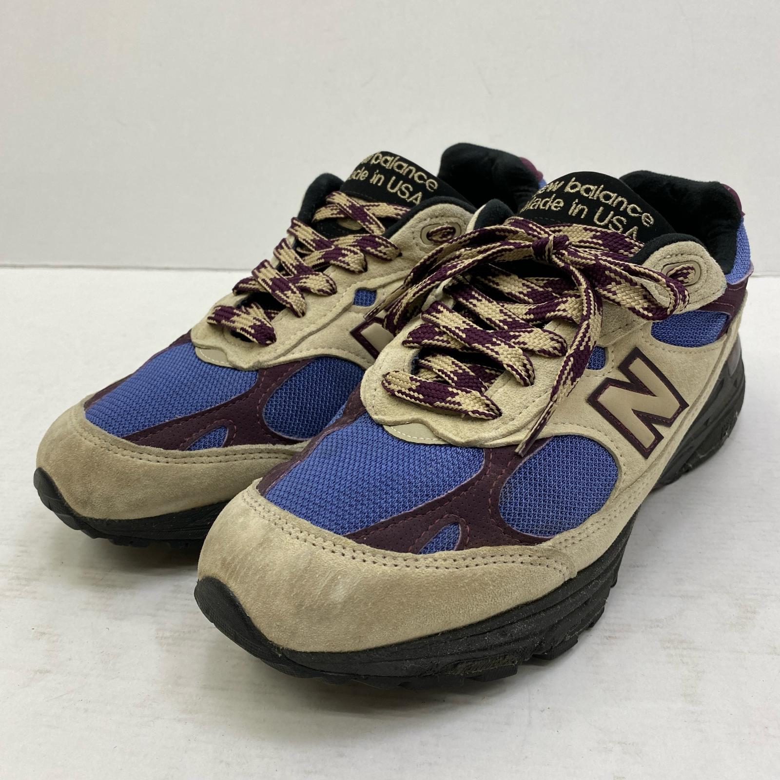 【中古】NEW BALANCE | ニュー平衡にする ×Aime Leon Dore 993 スニーカー MR993ALL マルチ色つや 26珊【加古川店】
