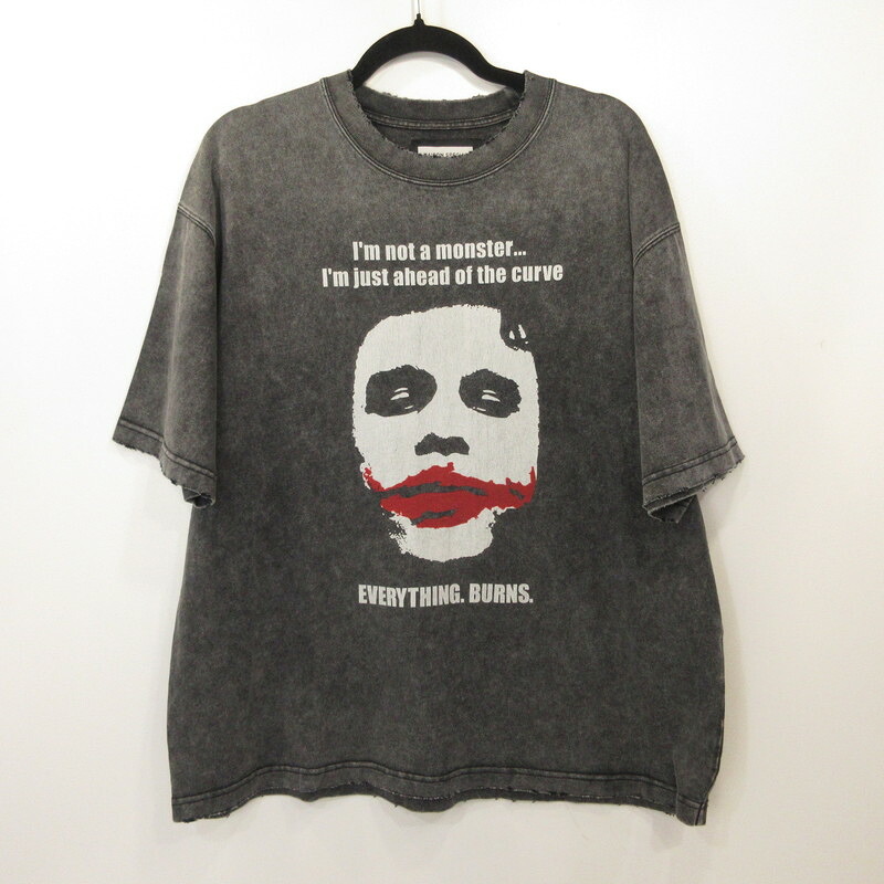 【中古】MAISON SPECIAL | メゾンスペシャル JOKER Prime-Over Crew Neck T-Shirt 半袖Ｔシャツ 11251411314 黒いこと 大きさ：1【姫路東店】