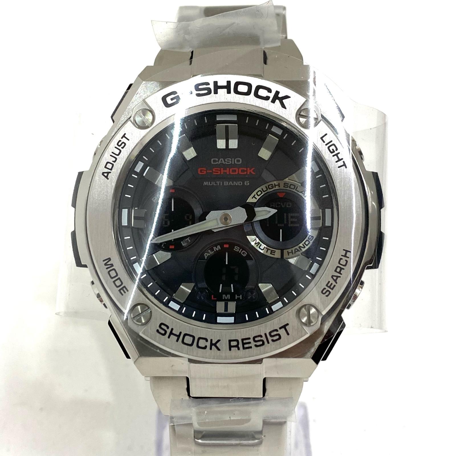 【中古】G-SHOCK | ジーショック G-STEEL ウオッチ GST-W110D-1AJF しろがね色【加古川店】