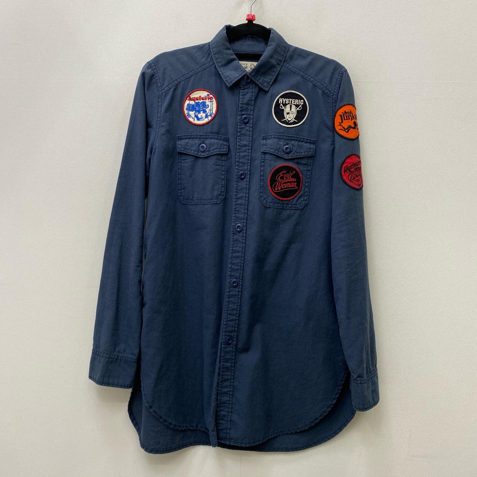 【中古】HYSTERIC GLAMOUR | ヒステリックグラマー L\u0027s 長袖プルオーバー 01182AH03 米国海軍 大きさ：S【加古川店】
