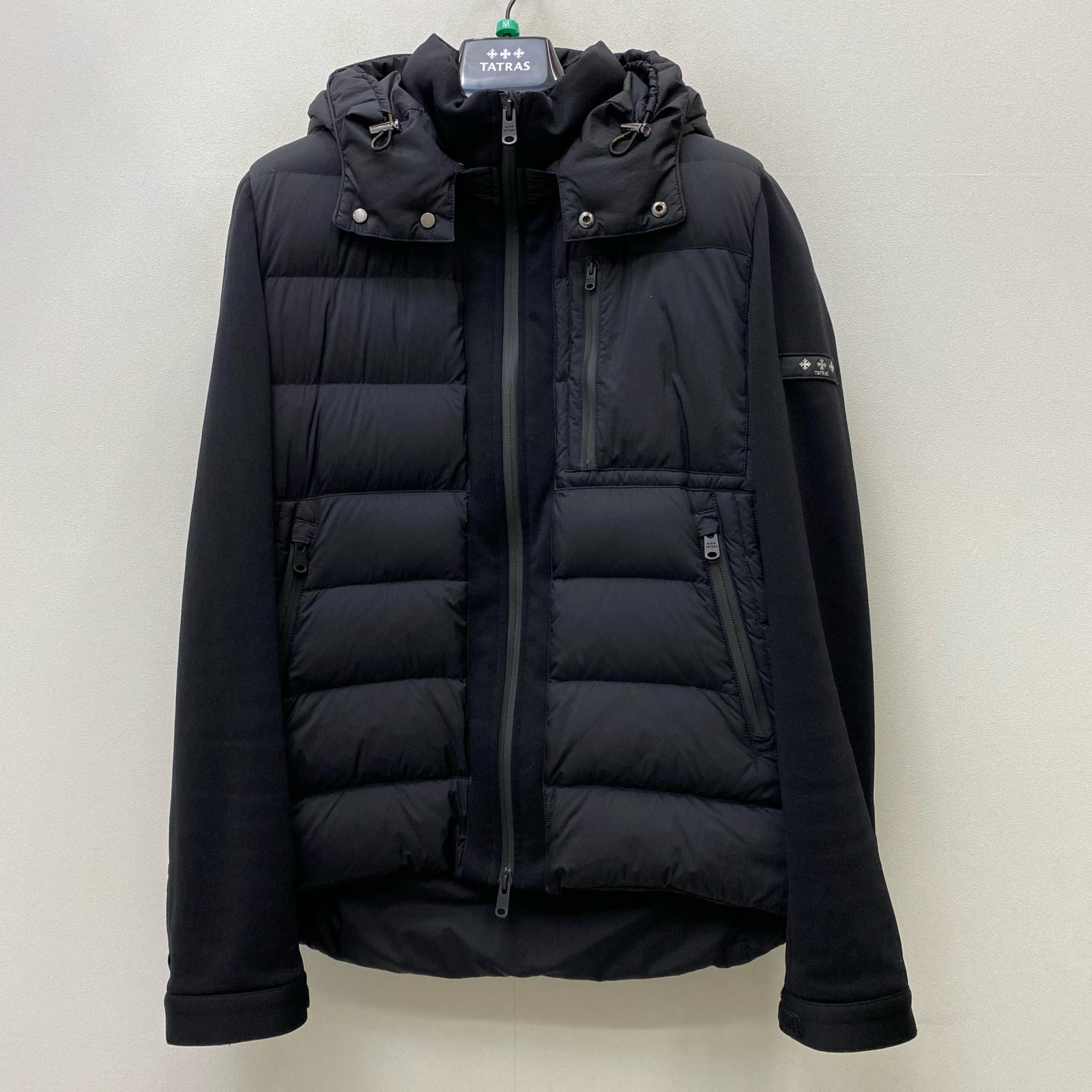 【中古】TATRAS | タトラス TARO 落ちこむ上衣 MTAT24A4840-D 黒いこと 大きさ：3【加古川店】