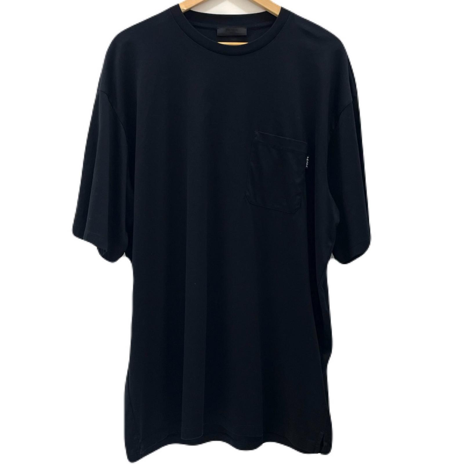 【中古】PRADA | プラダ 半袖Ｔシャツ 黒いこと 大きさ：XXXL【尾張小牧店】