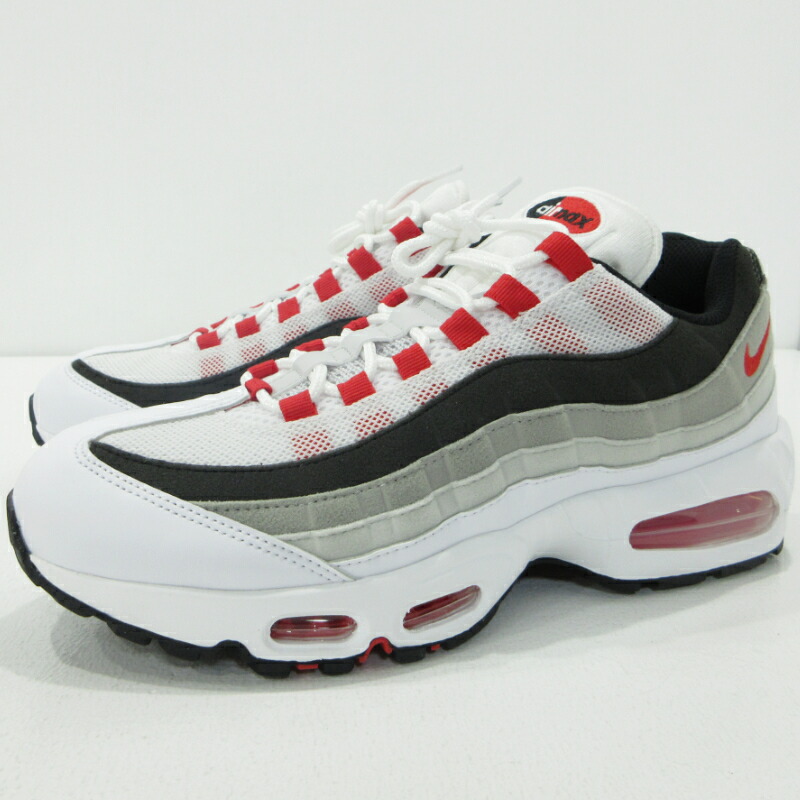 【中古】NIKE | ナイキ Air Max 95 OG Big Bubble PRM Comet 大気圏マックス95 OG ビッグ砂上の楼閣 ほうき星 スニーカー IB7862-100 白いこと 大きさ：27.5糎【三重中央局】
