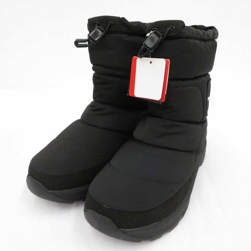 【中古】THE NORTH FACE | ザ・ノースフェイス Nuptse Bootie WP VI Logo ブーツ NF51876 黒いこと 28糎【瀬戸大橋店】