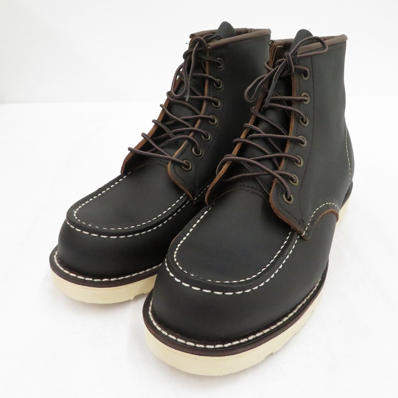 【中古】RED WING | レッドウィング 6-inch Classic Moc ブーツ 8849 黒いこと 27糎【瀬戸大橋店】