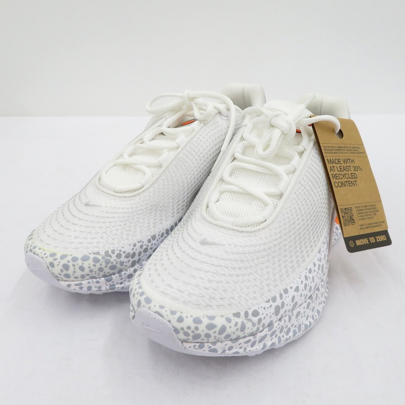 【中古】NIKE | ナイキ Air Max DN PRM Electric \u0027White/Metallic Silver\u0027 スニーカー HM0811-100 大気圏マックス 白いこと 29糎【瀬戸大橋店】
