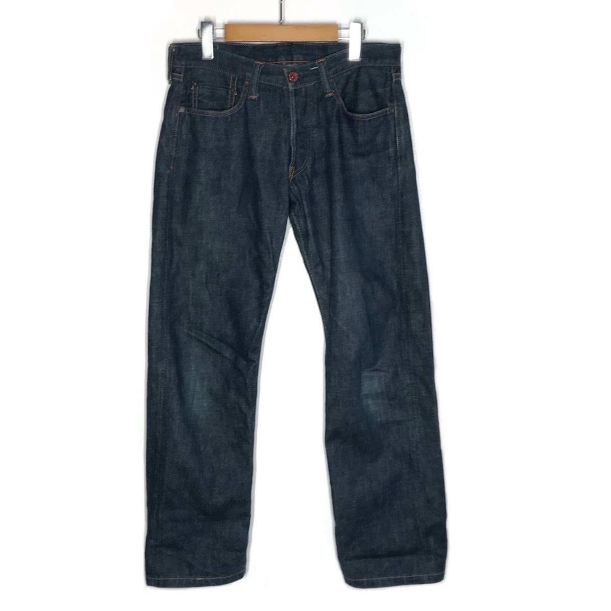 【中古】FULL COUNT | フルカウント ローライズ ヘビーオンス スペシャル 15周年記念 デニムパンツ 1101-15 ブルー サイズ：30【倉吉店】｜お宝市番館