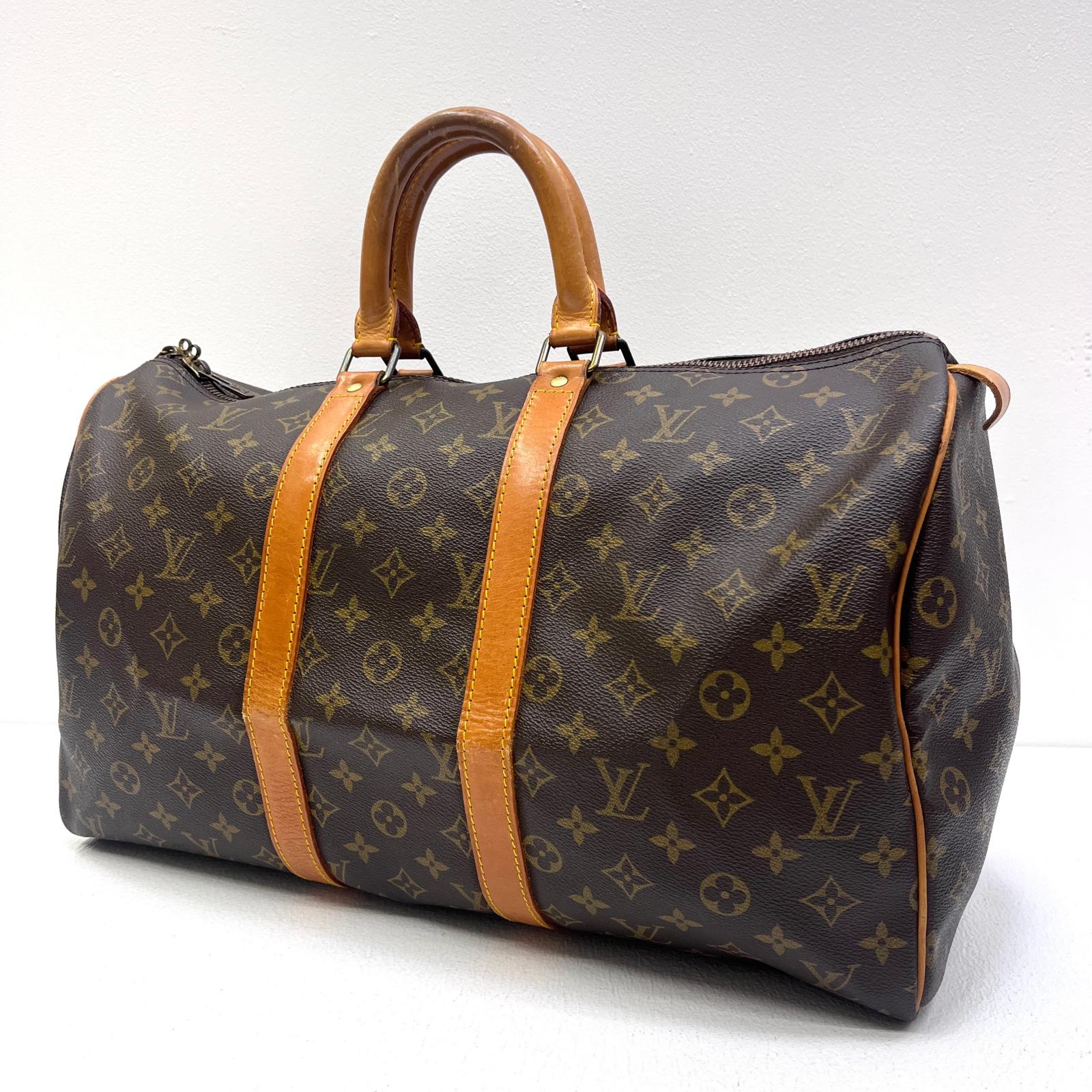 【中古】LOUIS VUITTON | ルイ・ヴィトン キーポル45 ボストンバッグ M41428 SA861【加古川店】|お宝市番館